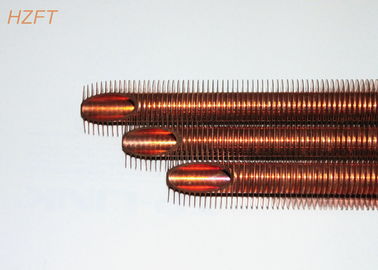 Heat Transferring Copper Finned Tube Fleksibel untuk Coaxial Evaporators 10.2mm Inner Dia